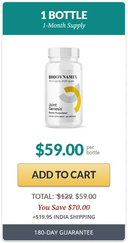 Joint Genesis bottle